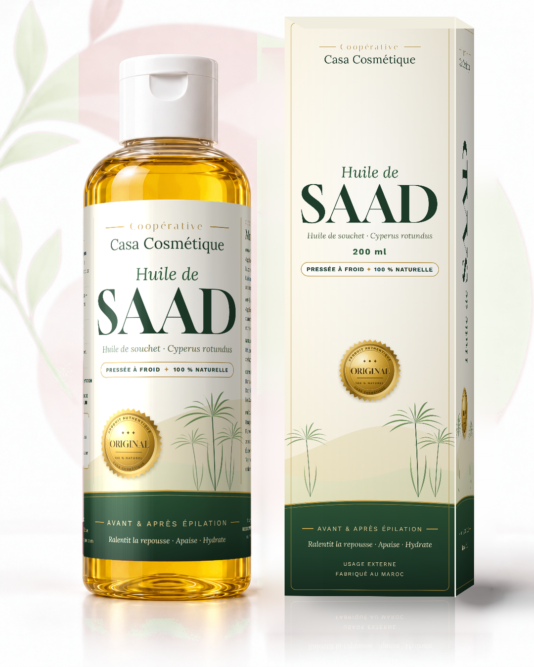 Huile de SAAD Original – Coopérative Casa Cosmétique